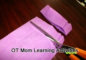 how to do paper crumpling 1