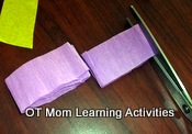 how to do paper crumpling 2