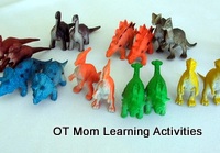 Tactile Perception Dinosaur Toys