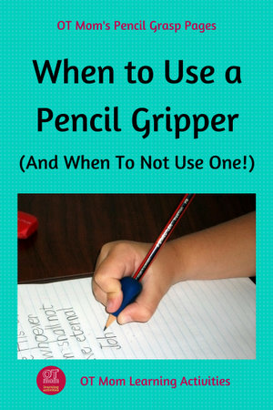 When to use a Pencil Grip