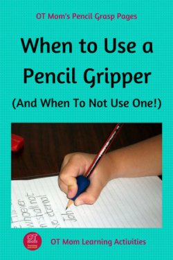 When to use a Pencil Grip