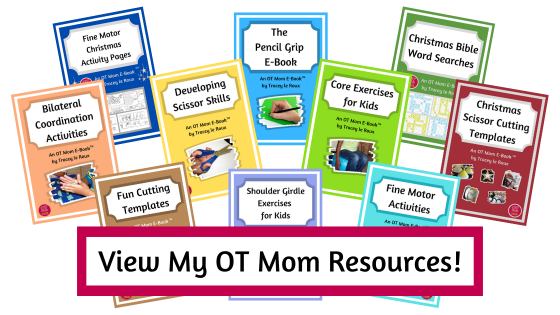 View My OT Mom Resources! View My OT Mom Resources!