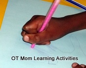 Holding the pencil too tightly could be a sign of poor sensory feedback from the hands.