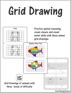 One Hole Punch: A Visual Motor Printable Activity Pages – School