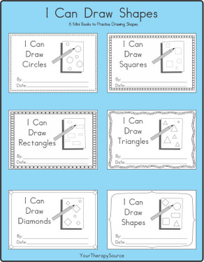teach your child to draw shapes worksheets