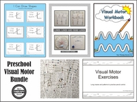 Discounted bundle deal of printable visual motor worksheets for preschool