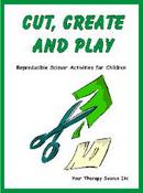 Cut, Create and Play  - Scissor cutting printable resource