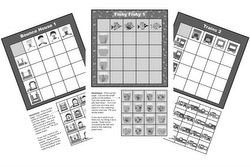 increase the challenge of these visual perception worksheets by printing them in Black and White