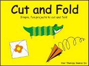 Cut and Fold - Scissor cutting printable resource
