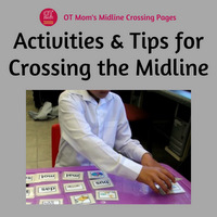 tips and activities to help kids cross the midline