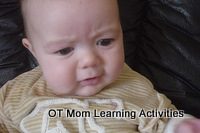 baby getting overwhelmed by sensory overload