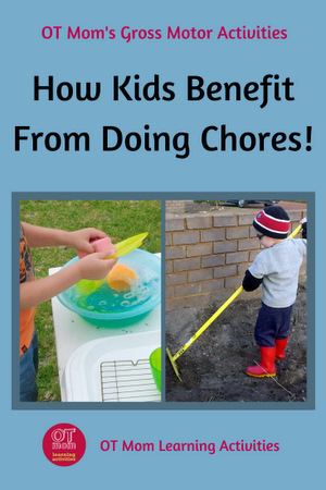 pin this page: chores with gross motor benefits
