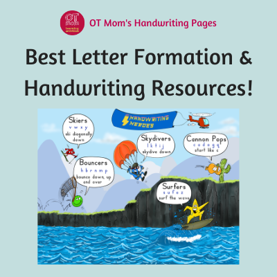 best letter formation and handwriting resources