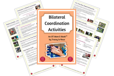 help improve your child's bilateral coordination skills with this helpful resource from OT Mom!