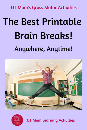 printable brain breaks for kids