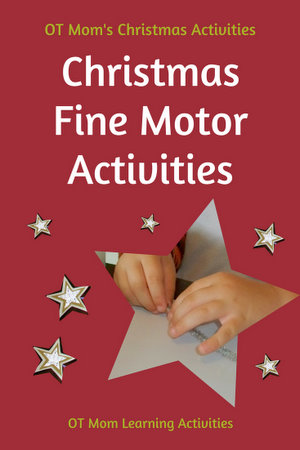 fine motor christmas activities