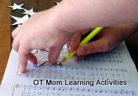 paper craft tracing activity