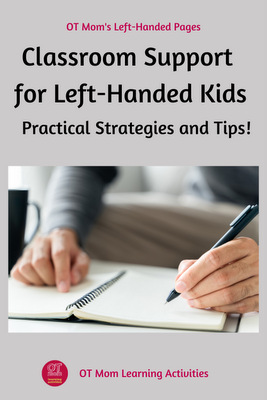 classroom support for left handed kids