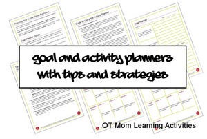 Goal planner, tips and strategies to strengthen your child's core muscles