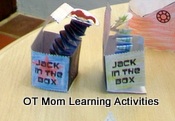 Cut and Fold - Jack in the Box activity