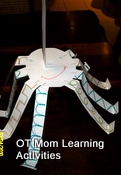 make a paper spider with lines and circles make a paper spider with lines and circles
