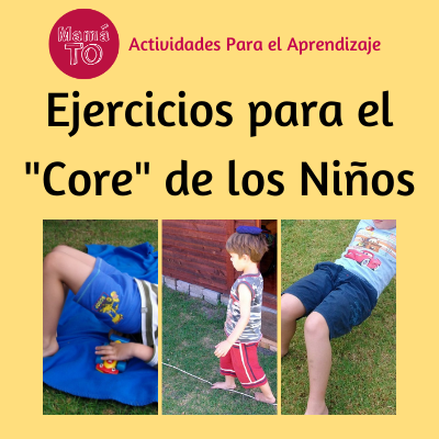 ejercicios para el core de los ninos