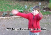 catching bubbles is good for eye-hand coordination