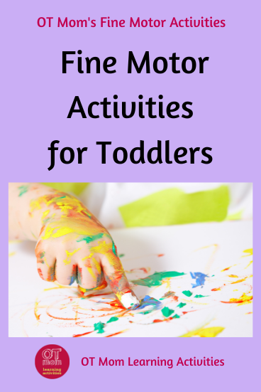 Pin this page: simple fine motor activities for toddlers