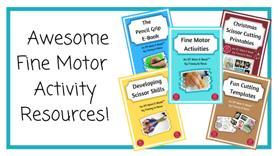Printable resources to build your child's fine motor skills