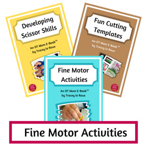 Resources to help parents support their child's fine motor development. Easy, hands-on activities to do at home!