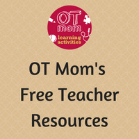 free teacher resources from OT Mom