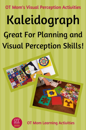 Using Kaleidograph for visual perception skills