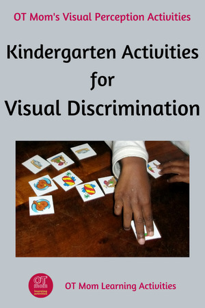 kindergarten activities for visual discrimination