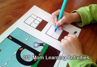 learning to form the letter "d" correctly, using handwriting heroes printable sheet learning to form the letter "d" correctly, using handwriting heroes printable sheet