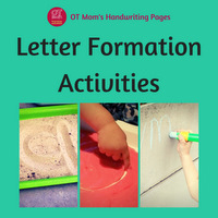 fun letter formation activities that help kids learn the correct letters without using a pencil and paper