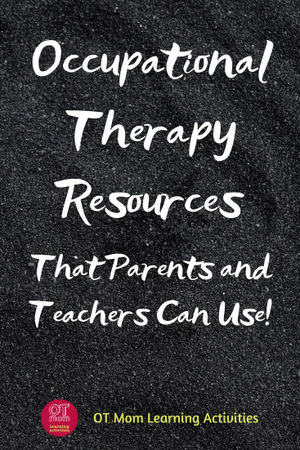 Pin this page: occupational therapy products and resources
