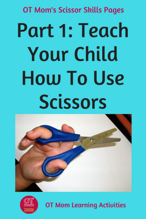 Your 3-year-old: Using scissors