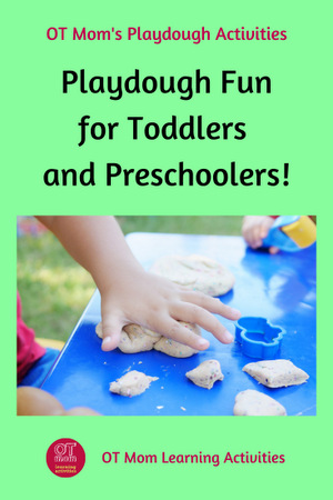 fun playdough ideas for toddlers and preschoolers
