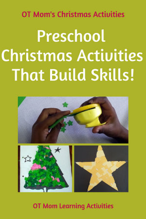 Christmas learning sales activities for preschoolers