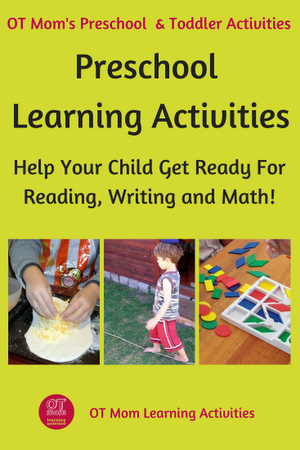 Preschool Learning Activities