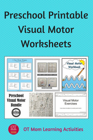 awesome preschool visual motor worksheets