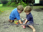 children playing