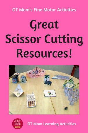 Pin this page: Printable scissor cutting resources