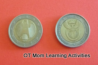 visual discrimination helps you see the difference between coins