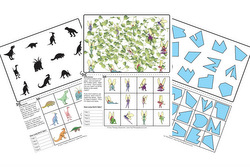 Speed Match - printable visual perception worksheets for kids