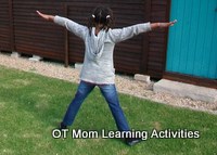 Jumping jacks - a good gross motor activity for the classroom
