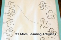visual discrimination activity - match the outlines