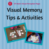 visual memory tips and activities