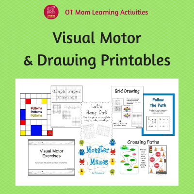 These printable visual motor and drawing worksheets may help to develop your child's visual-motor integration skills These printable visual motor and drawing worksheets may help to develop your child's visual-motor integration skills