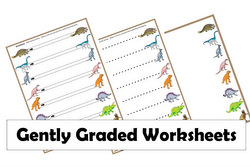 preschool visual motor worksheets